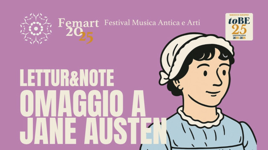 “Lettur&Note” – Le arti nel bicchiere” Omaggio a Jane Austen: English romantic Songs & Ballads