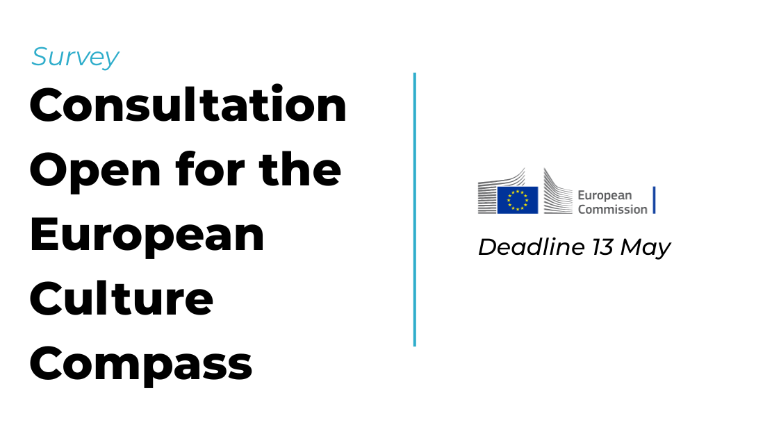 Consultation ouverte pour le Culture Compass - Deadline 13 mai !