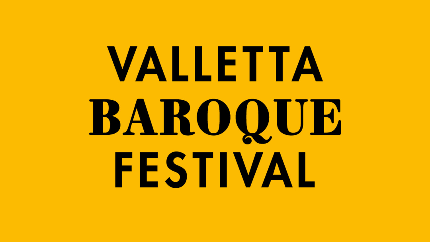 VALLETTA BAROQUE FESTIVAL