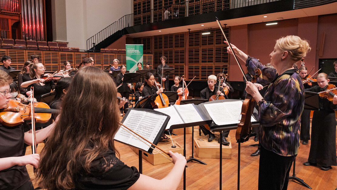 Concert des jeunes symphonistes de Mannheim 2025 à l'Académie d'État de la Nouvelle-Galles du Sud