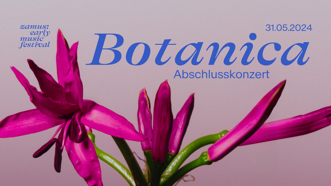 zamus: early music festival | Botanica  | zamus: kollektiv, Bernd Niedecken