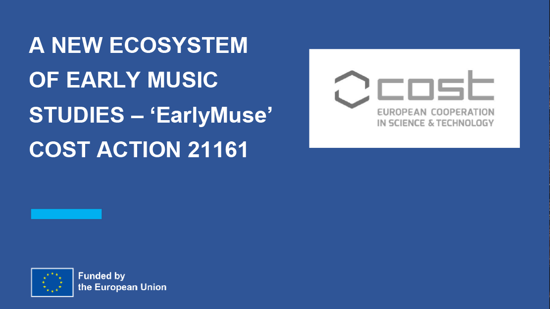 1ère réunion de l'action COST EarlyMuse