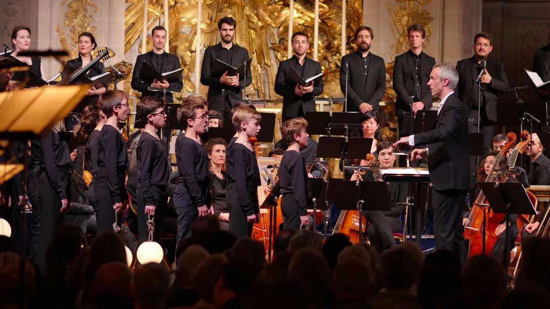 Last performance of the Coronation of Louis XIV