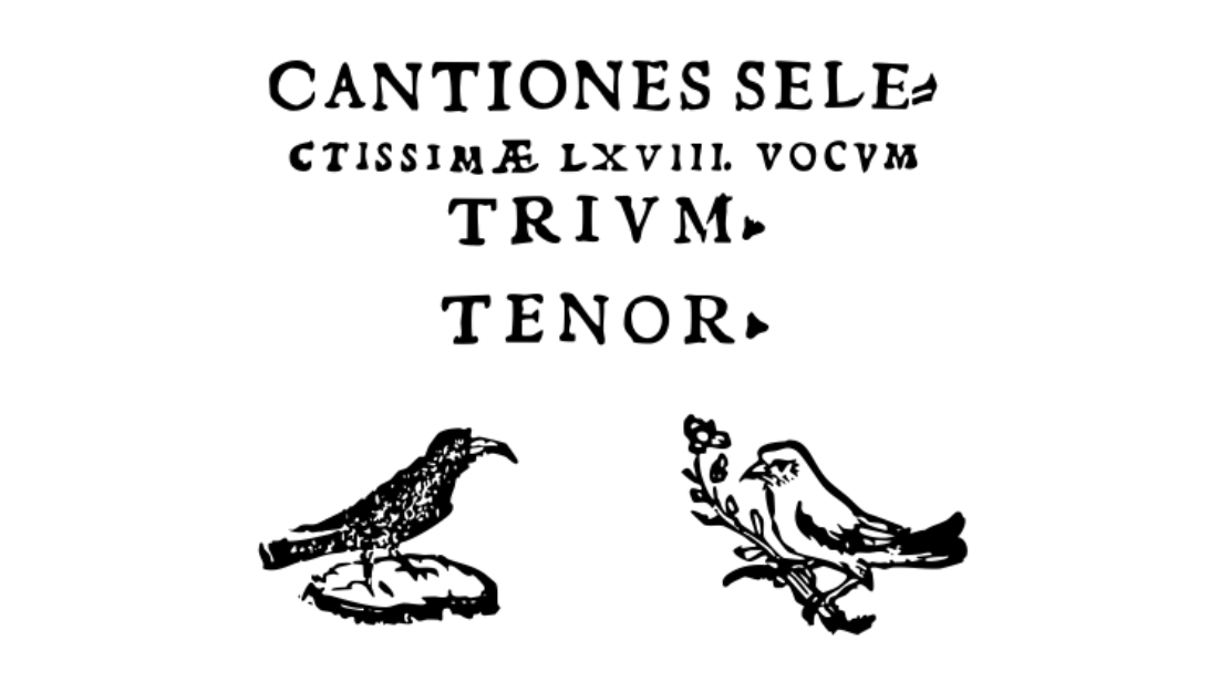 Lost and Found - Extrait du recueil de chansons d'Egenolff redécouvert