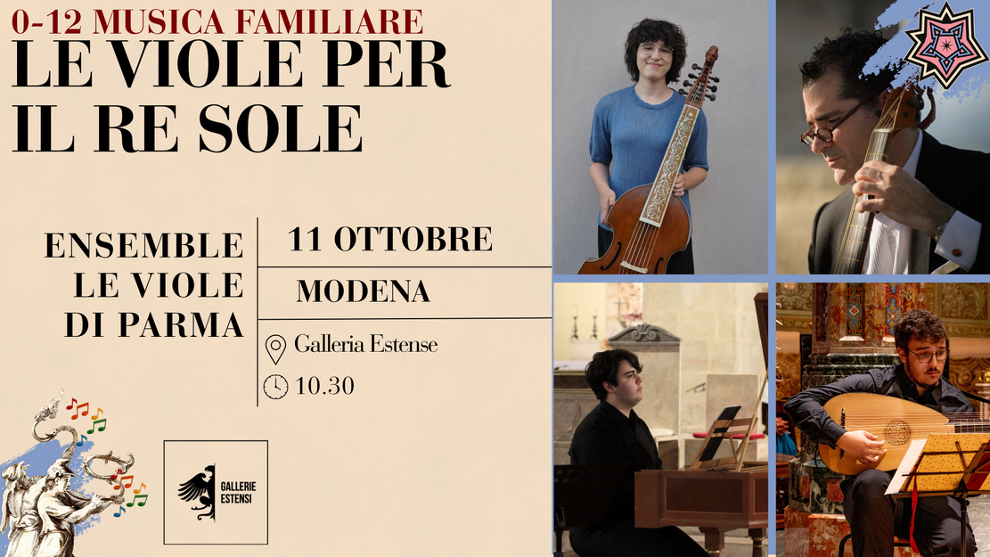 0-12 MUSICA FAMILIARE: LE VIOLE PER IL RE SOLE