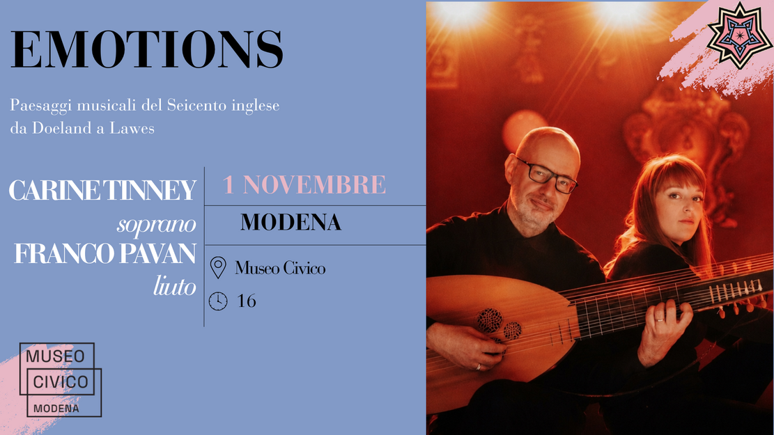 EMOTIONS. Paesaggi musicali del Seicento inglese da Dowland a Lawes