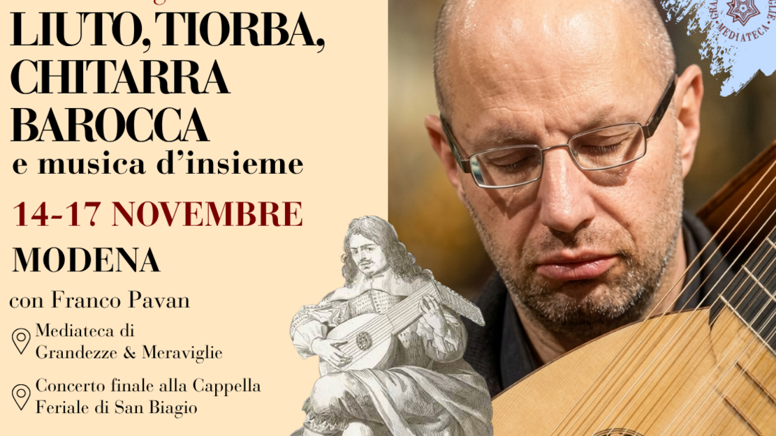 WORKSHOP FOR LUTE, THEORBO, BAROQUE GUITAR AND ENSEMBLE MUSIC